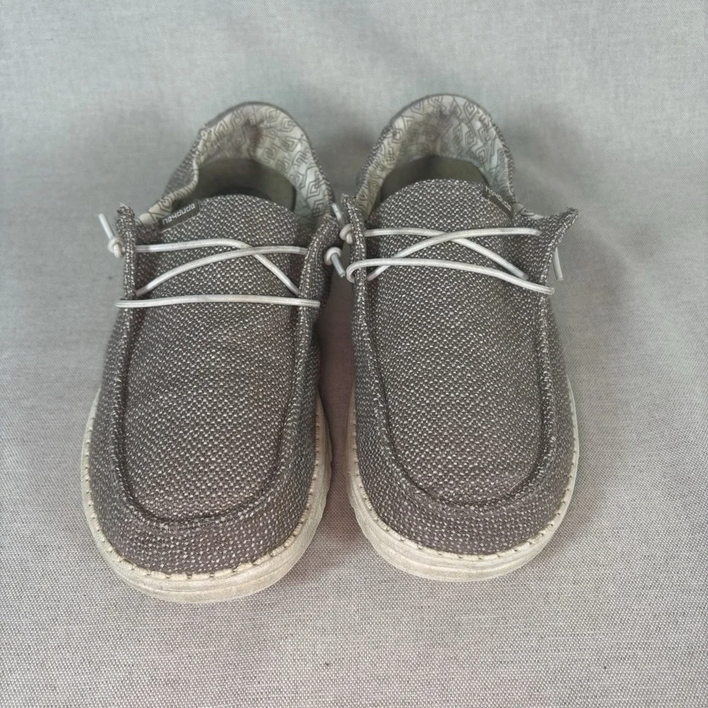Hey Dude Women's Wendy Warm Tan Beige Slip-On Casual‎ Comfort Shoes Size US 9